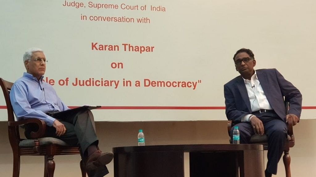 In an interaction with veteran journalist Karan Thapar, Justice Chelameswar reaffirmed that he would not take up a post-retirement job from any government.