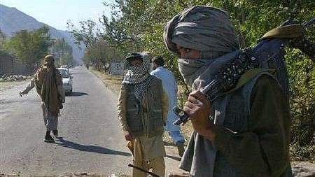 File image of Taliban militants.&nbsp;