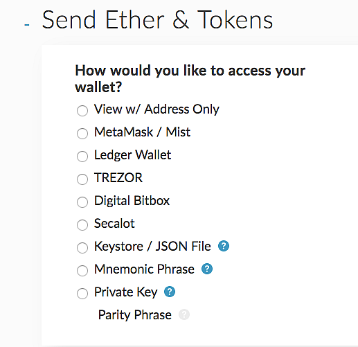 Multiple security steps to log on to a cryptocurrency wallet. 