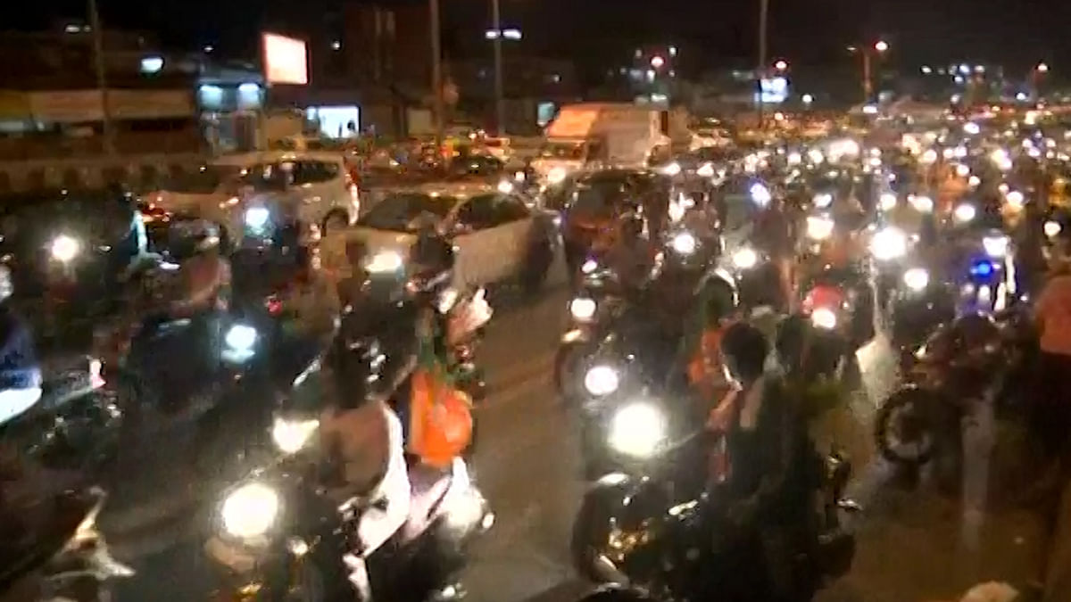 Mumbai Chokes on Traffic Over BJP’s Foundation Day Event