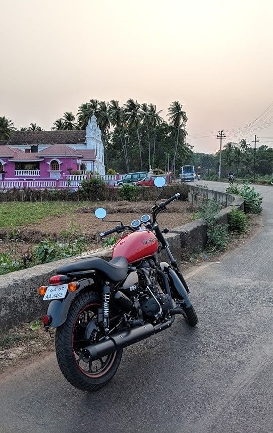 What would you do if you get a chance to ride a bike on the scenic Goa roads, but are scared of riding motorcycles? 