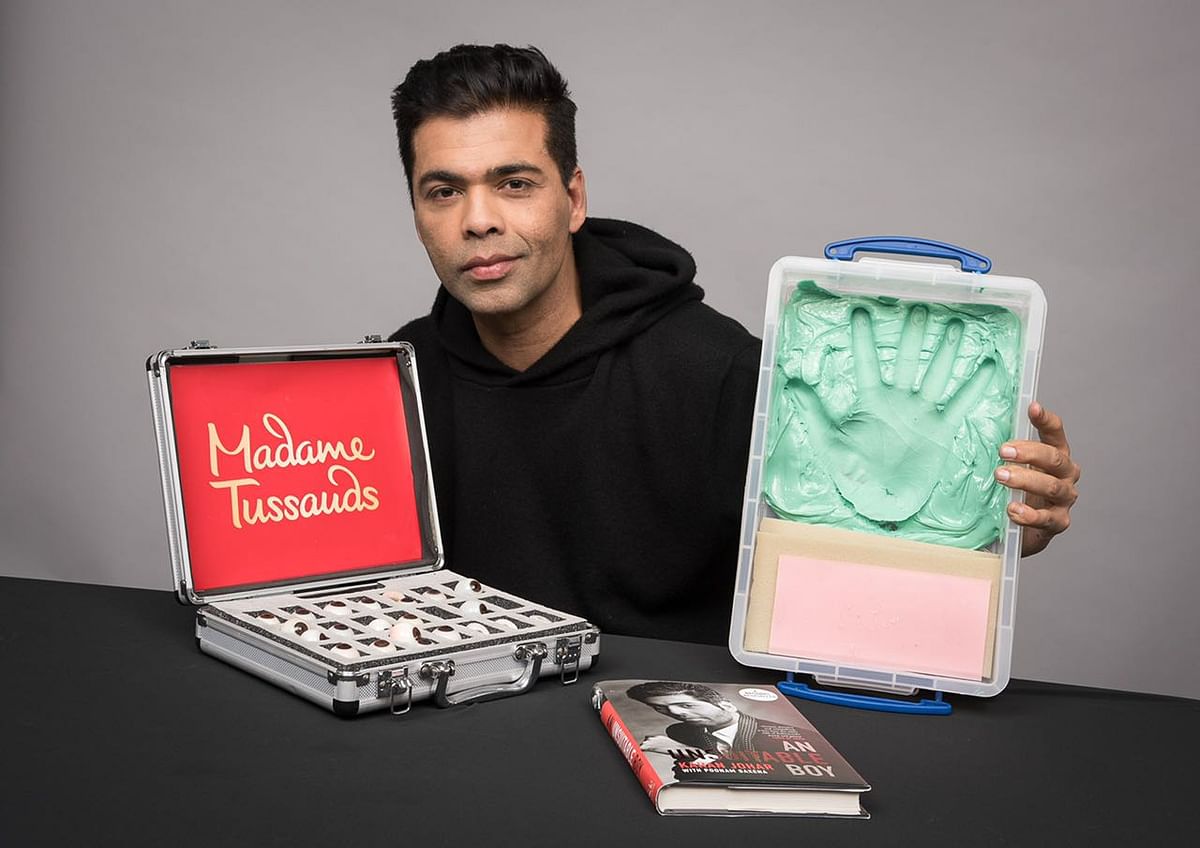 You’ll see Karan Johar’s wax statue at Madame Tussauds by the end of this year.