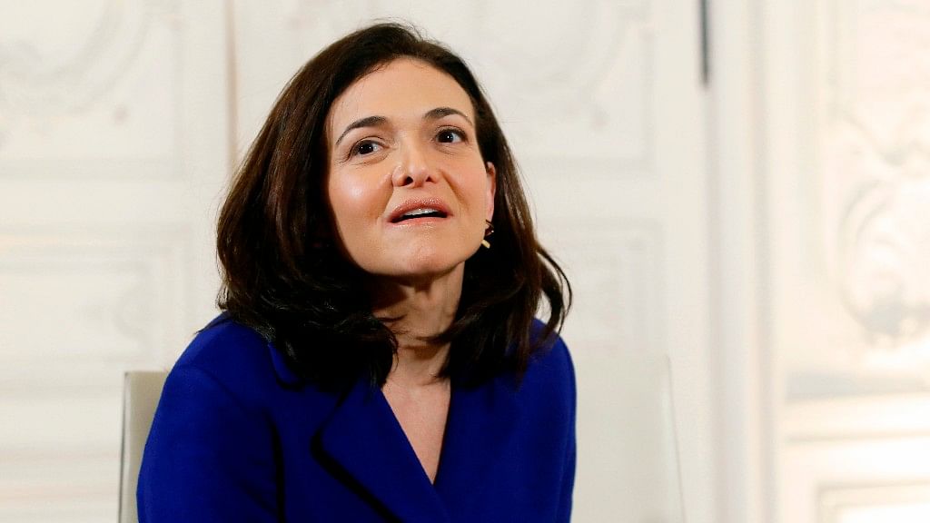 Chief operation officer of Facebook, Sheryl Sandberg.