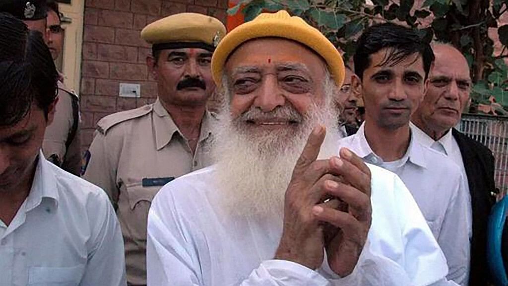 Asaram was sentenced to life in prison by a Jodhpur Court for raping a minor girl.