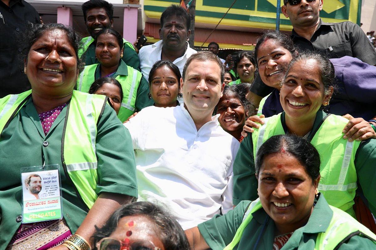 Metro rides, book shopping and a rally – Rahul Gandhi makes his presence felt in Bengaluru ahead of the polls.