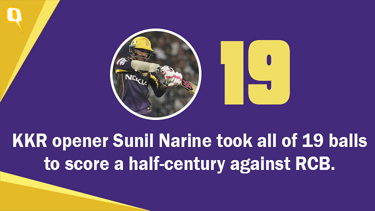 Dinesh Karthik-led KKR defeated RCB by four wickets in Kolkata on Sunday.