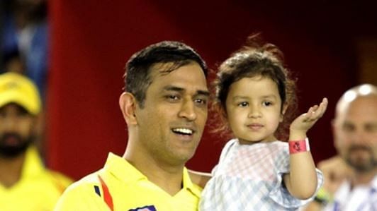 Ziva doesn’t care about IPL, all she knows is she wants a hug from daddy ASAP! 