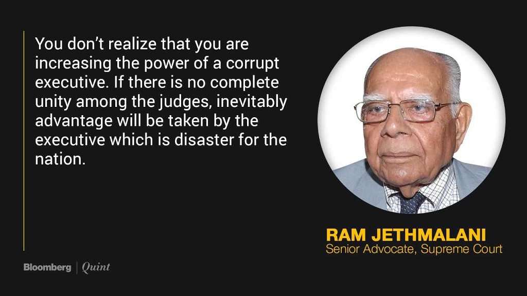 The crisis within the judiciary will end once the Chief Justice’s superiority is recognised, says Ram Jethmalani