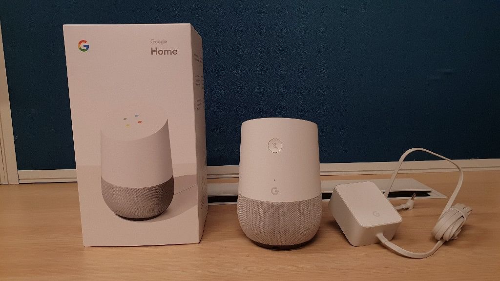 Google Home smart home speaker.