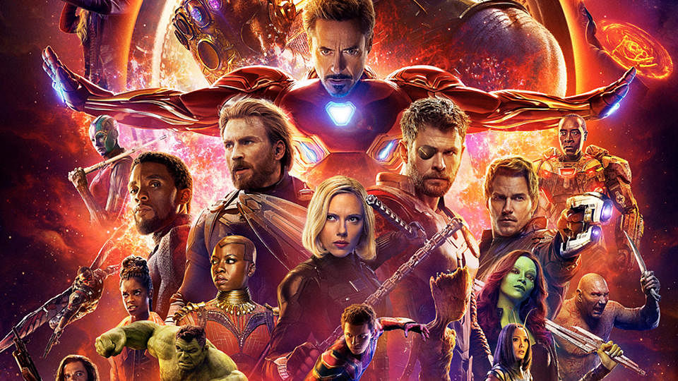 Poster of <i>Avengers: Infinity War</i>.
