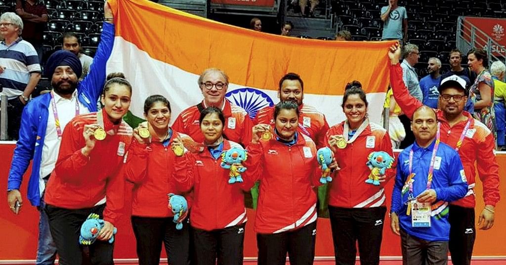 Indian Women’s TT Team Ecstatic on Winning Their First Gold at CWG