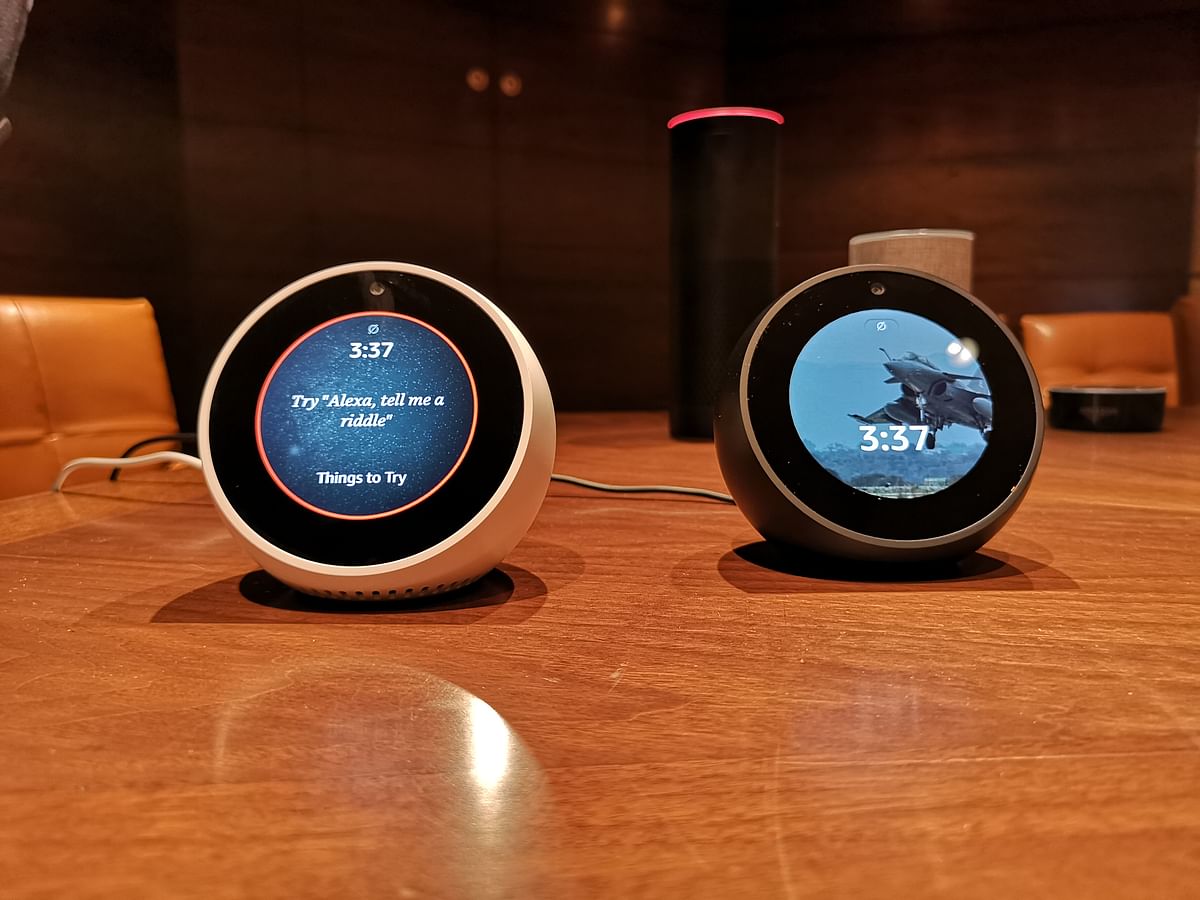 Amazon Echo Spot smart speaker with Alexa and a screen launches in India. Price, features and more. 