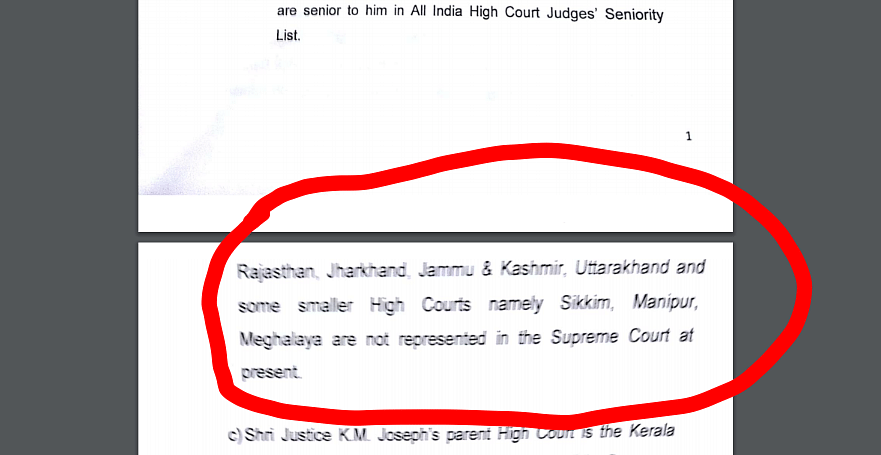 Rebutting the  ‘objections’ mentioned by the Law Ministry to the appointment of Justice KM Joseph to the SC. 