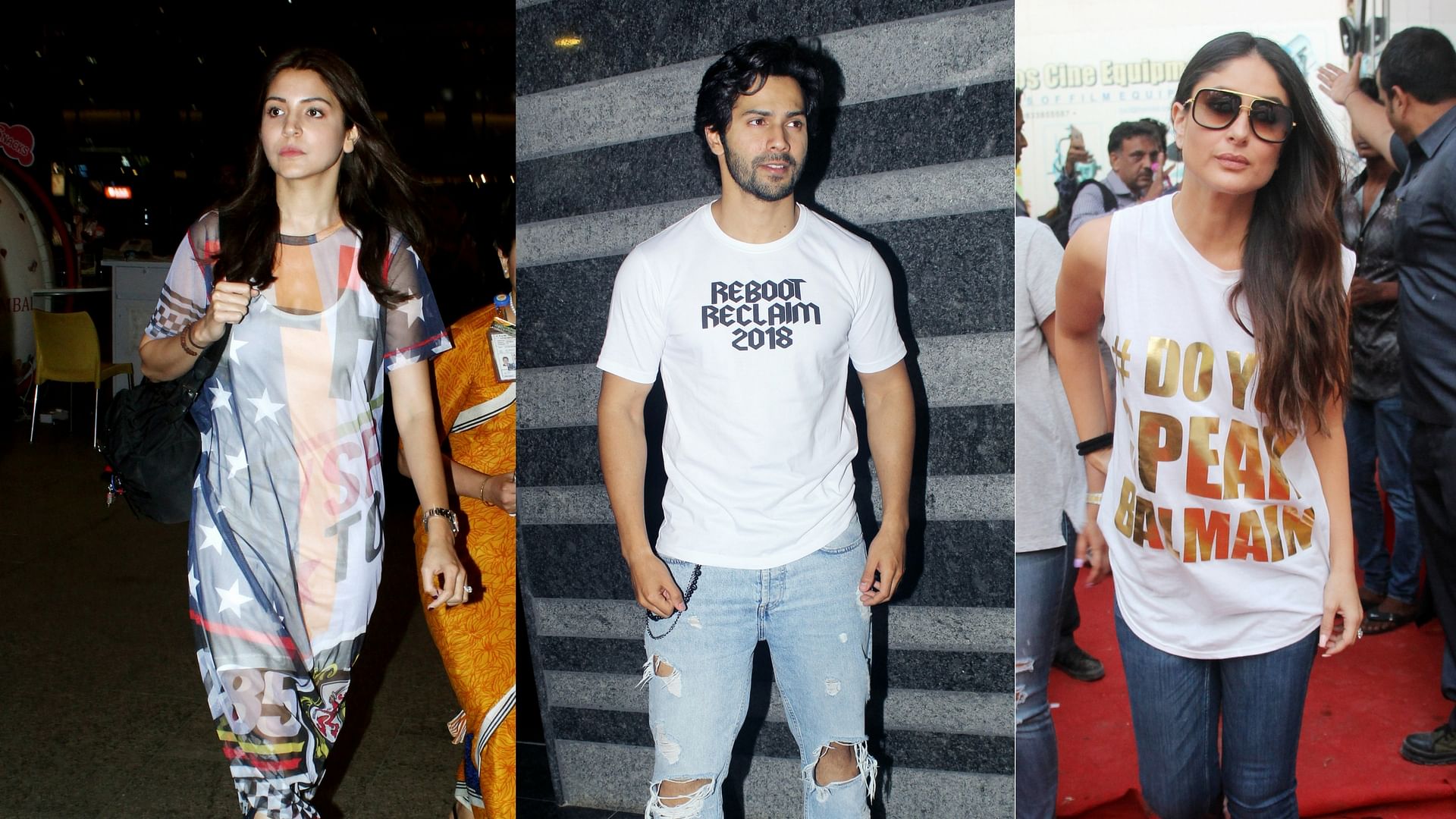 This is how Anushka Sharma, Varun Dhawan and Kareena Kapoor are spending their weekend.