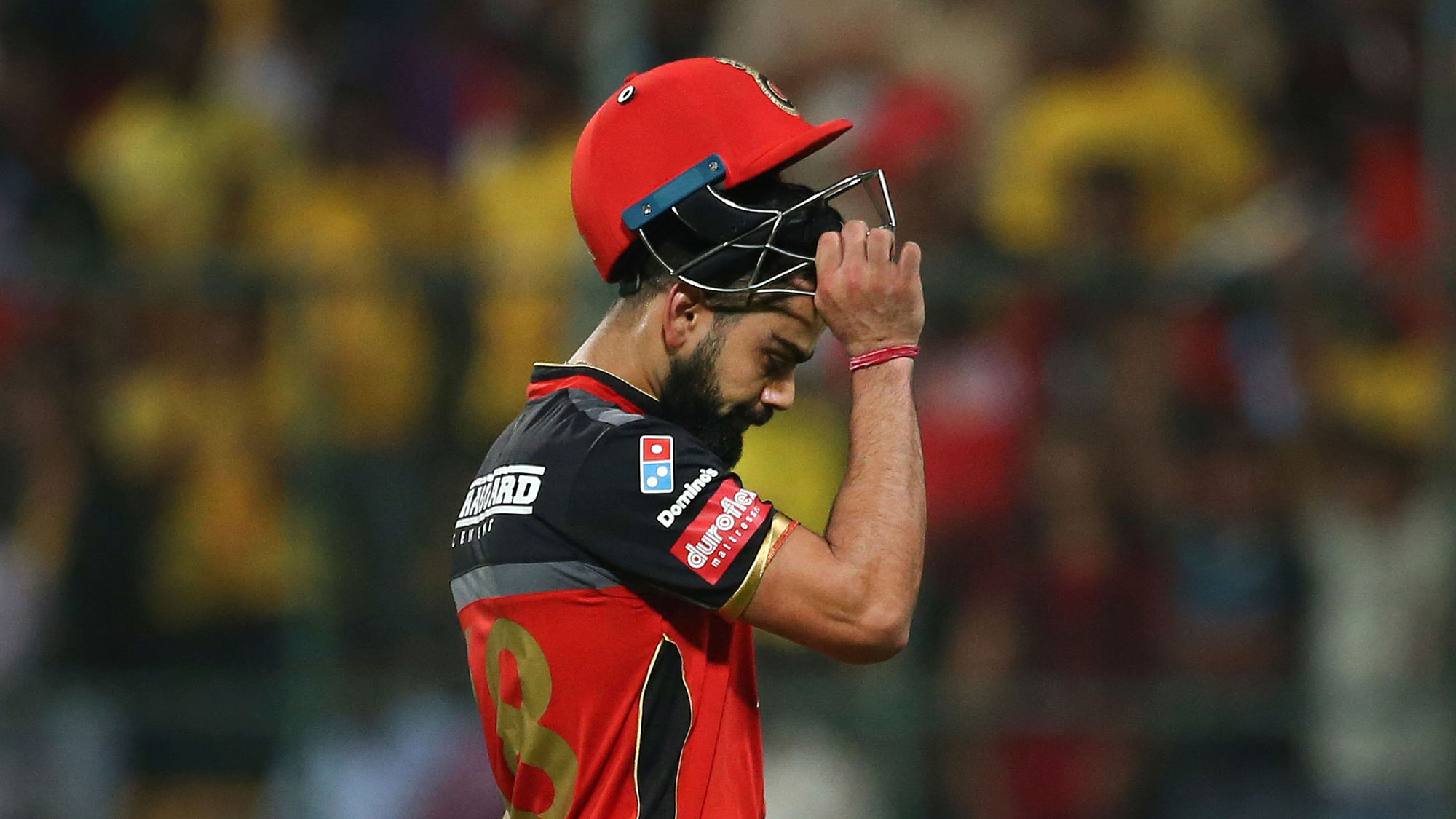 Virat Kohli fined Rs 12 lakh for slow over rate against CSK.