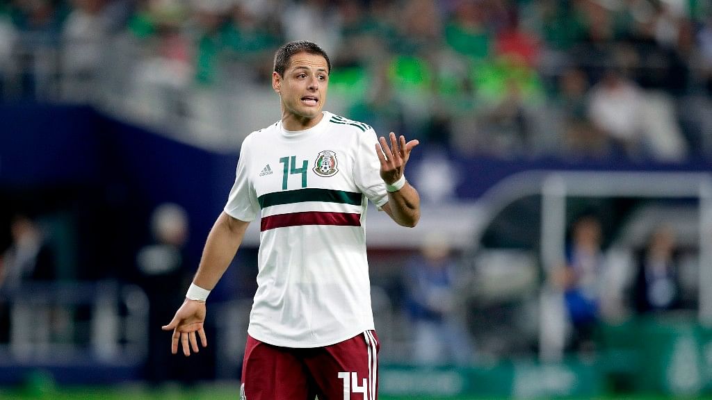 Mexico forward Javier Hernandez.