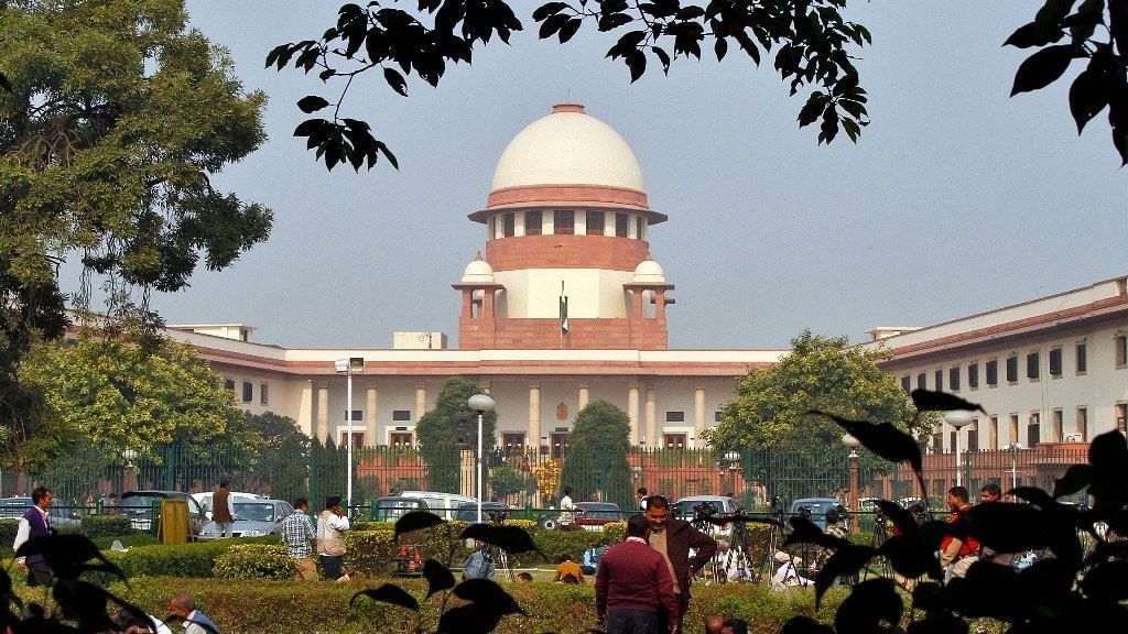 File photo of the Supreme Court of India in New Delhi.&nbsp;