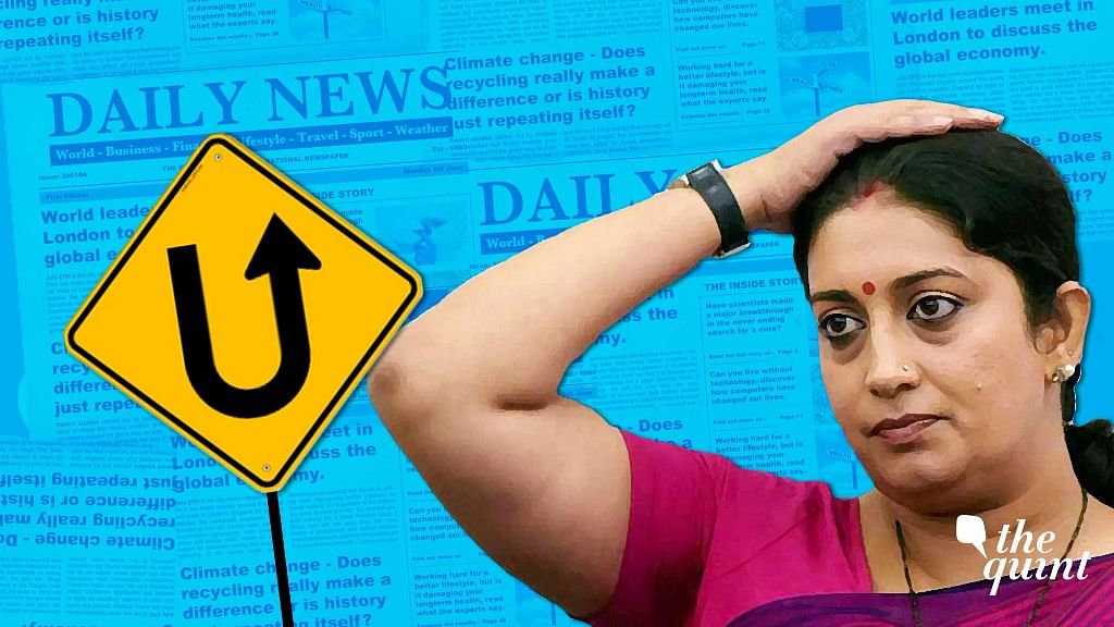 Smriti Irani’s I&amp;B ministry issued and withdrew its fake news directive - all in 15 hours.&nbsp;