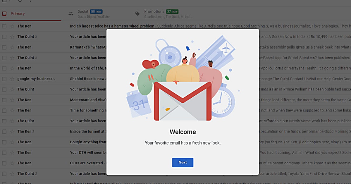 Gmail Gets A New Design Features Everything You Need To Know Gmail New Design 2022