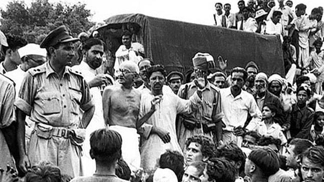 The Champaran Satyagraha in Bihar in April 1917 yoked the peasant unrest to the freedom struggle. 
