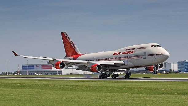 An Air India flight.&nbsp;