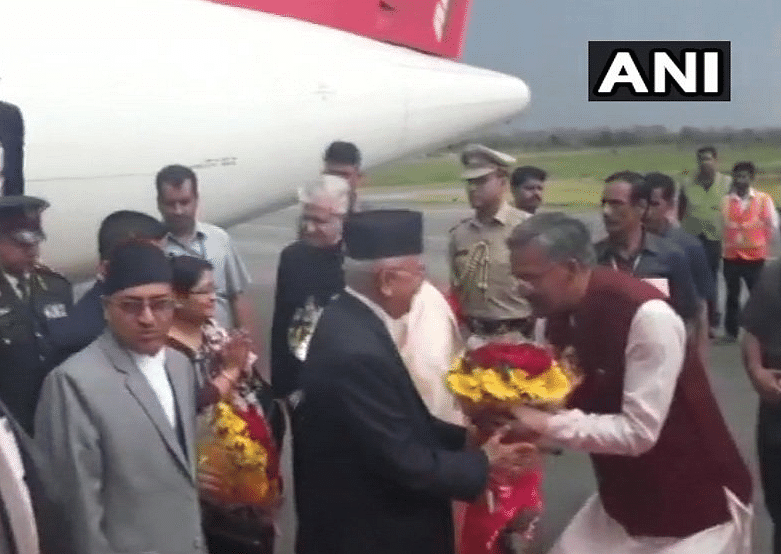 The Nepal PM  is on a three-day visit to India.