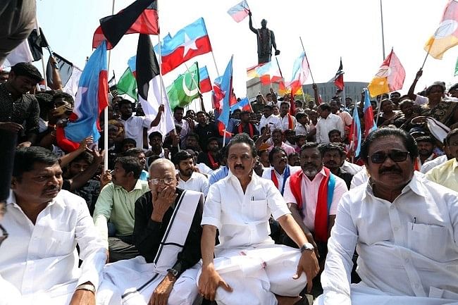 The opposition parties called out a bandh over  Centre’s alleged failure to form the Cauvery Management Board.