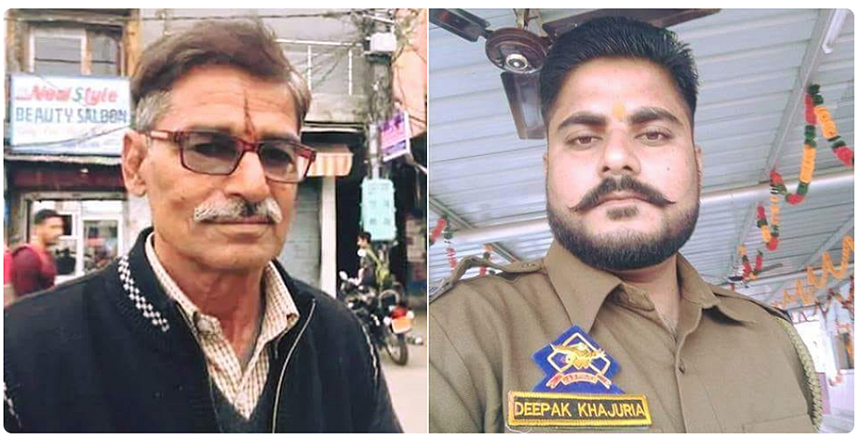 Sanji Ram (left) and Deepak Khajuria (right), two of the key accused.