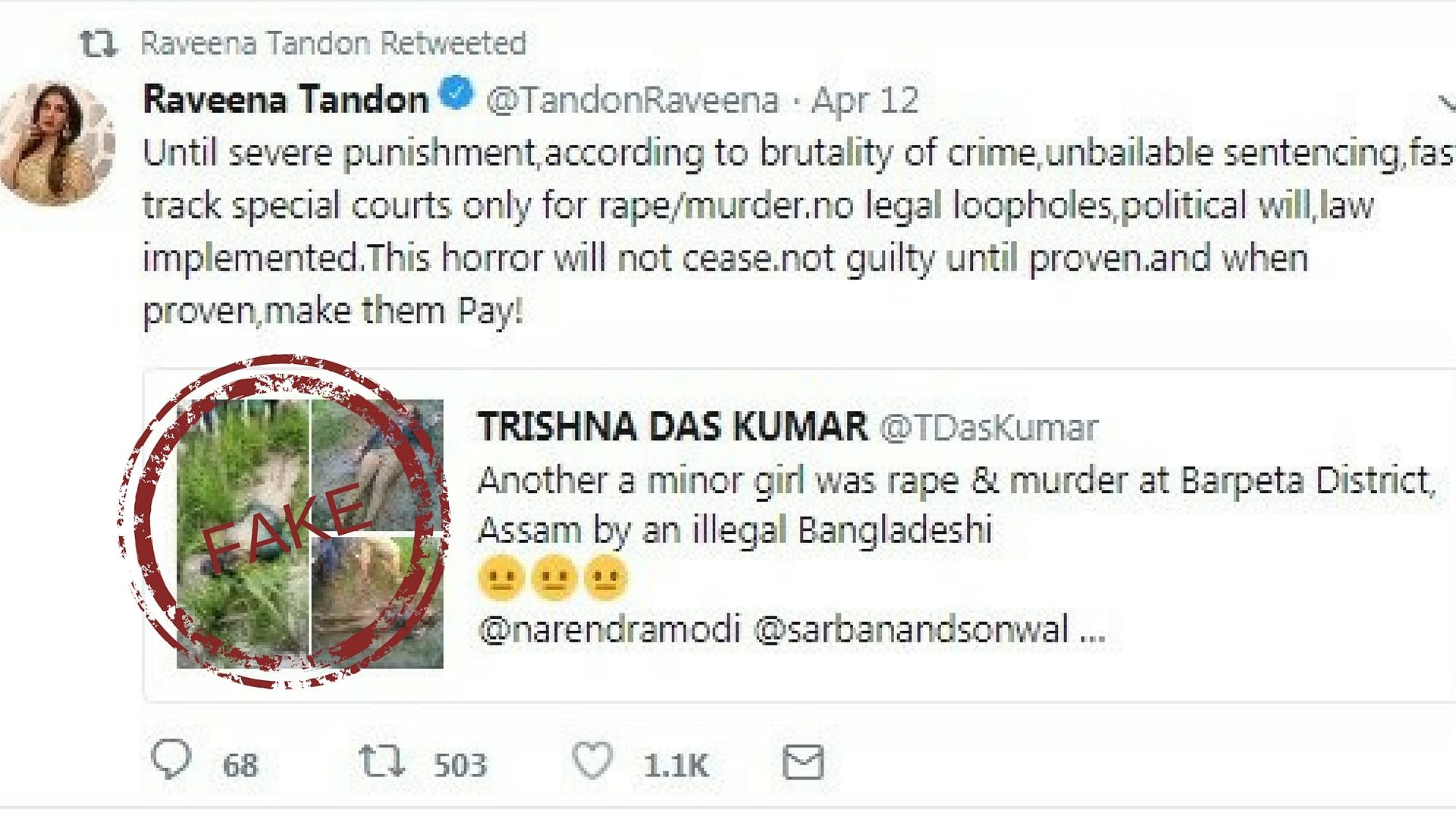BOOM contacted local police in Assam and Bihar and found troubling inaccuracies in at least two viral posts on social media.