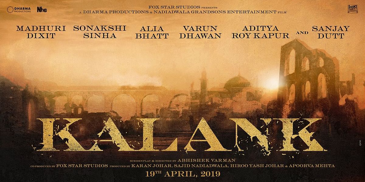 ‘Kalank’ is slated to release on 19 April 2019.
