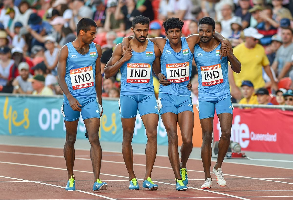 India ended with three medals, one gold, one silver and a bronze in athletics at the 21st Commonwealth Games