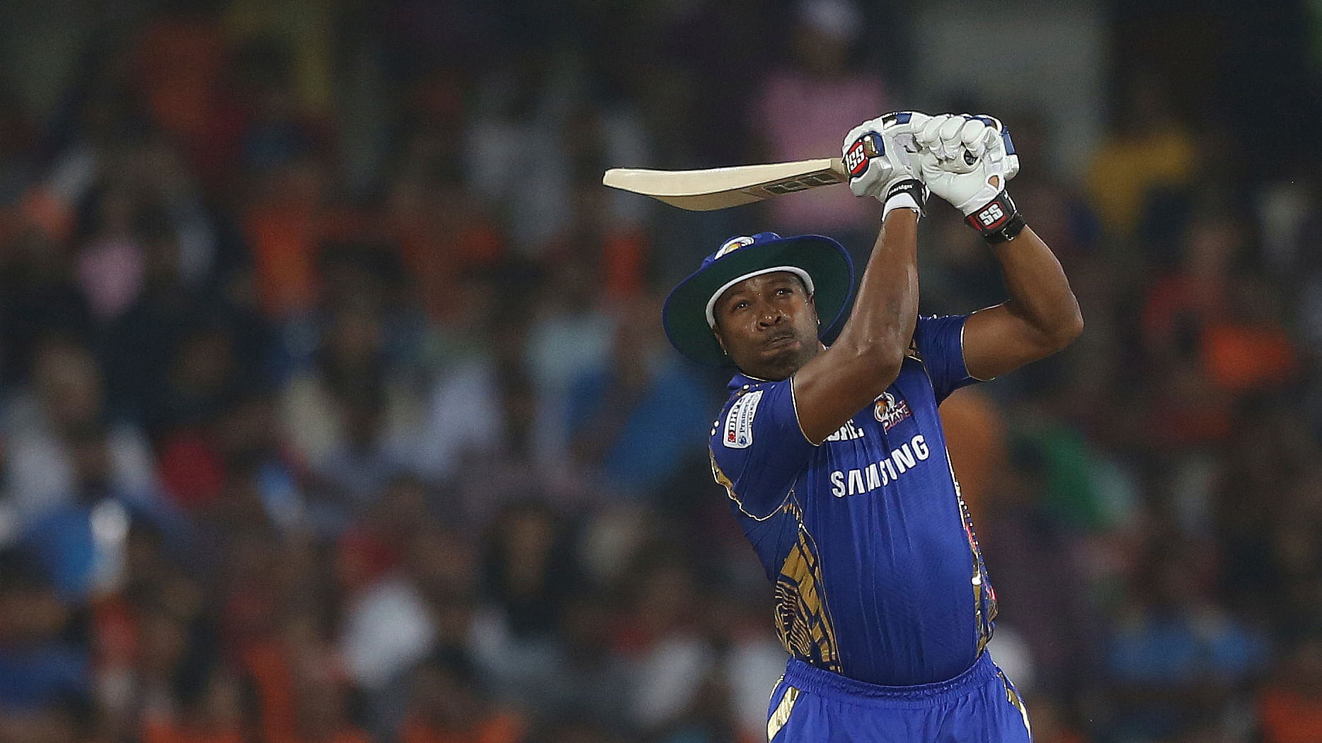 Kieron Pollard plays for Mumbai Indians in the 11th Edition of the Indian Premier League.&nbsp;