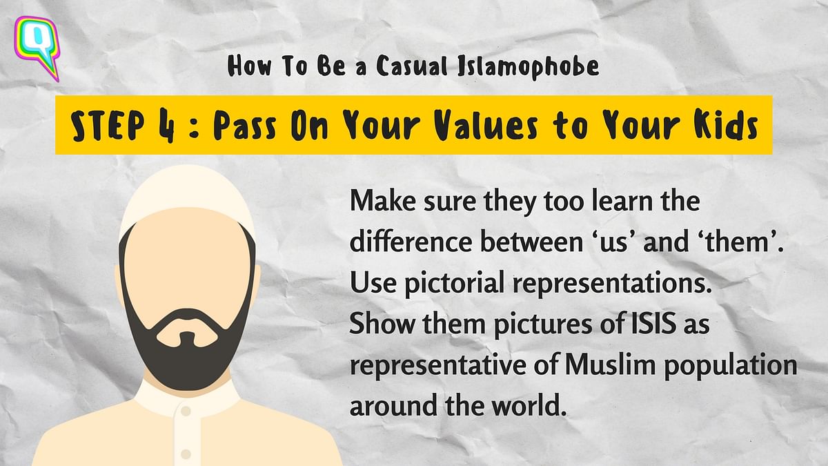 The only guide you will need to be Islamophobic in your everyday life!