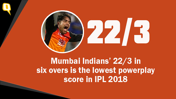 IPL 2018: Sunrisers Hyderabad beat Mumbai Indians by 31 runs at the Wankhede Stadium. 