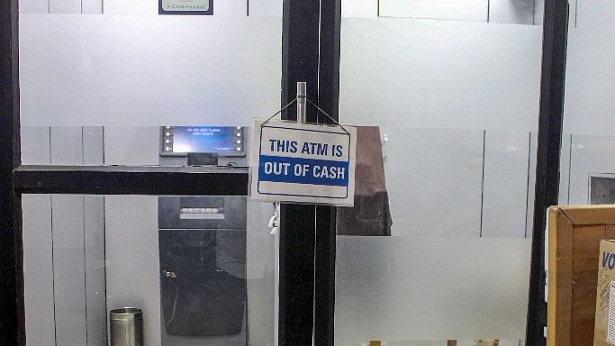 Several ATMs across the country had run out of cash on Tuesday, 17 April.&nbsp;