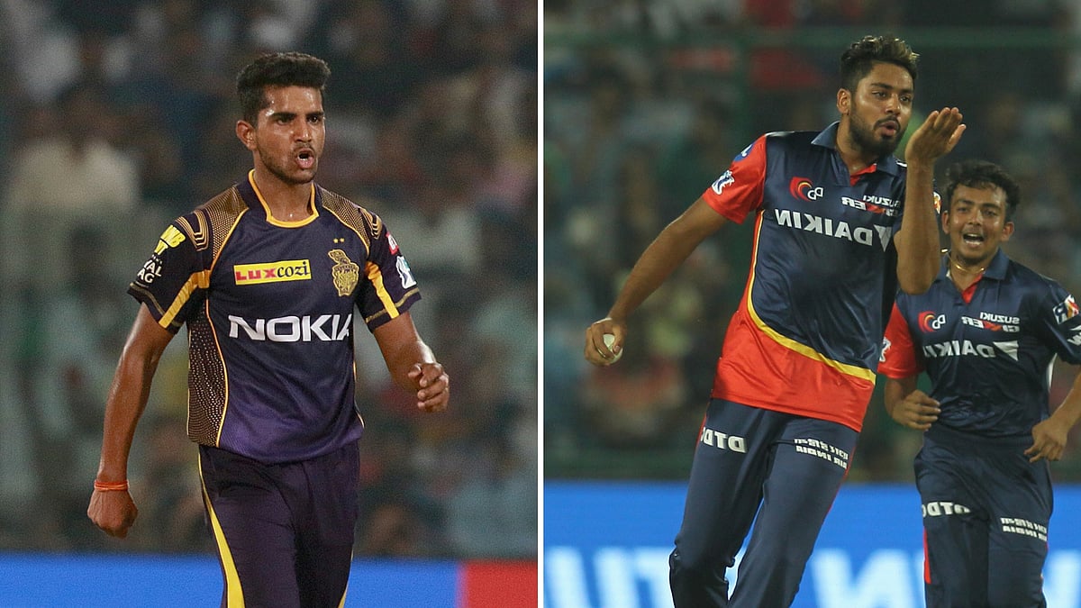 Ipl 2018 Shivam Mavi Avesh Khan Reprimanded For Their Send Offs