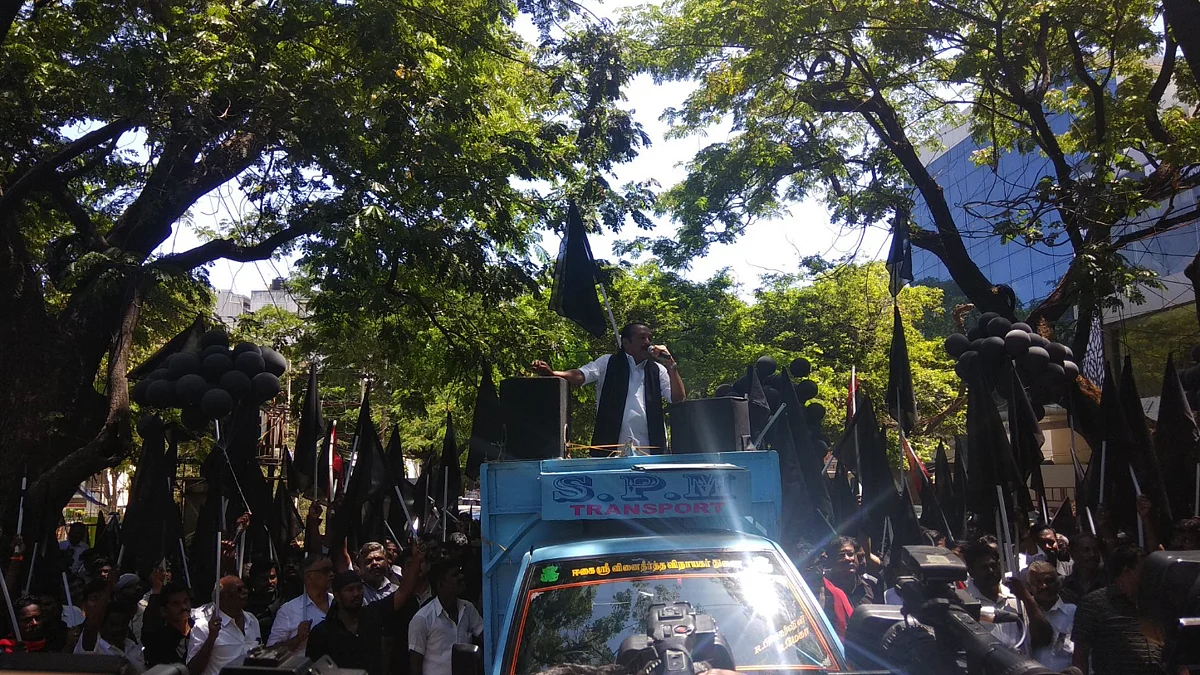 MDMK leader Vaiko talks of how he has been protesting for the Cauvery Issue for 25 years now