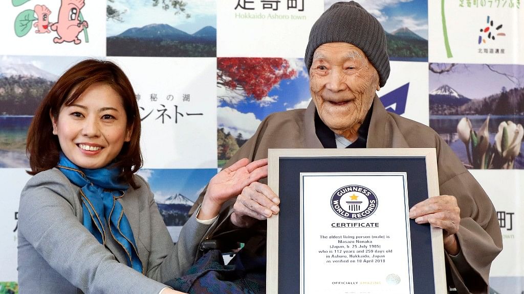 Masazo Nonaka is the world’s oldest man.