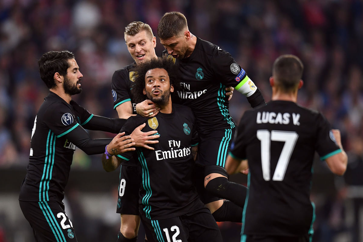 Real’s win helps them carry a considerable advantage into their Champions League semi-final second leg.