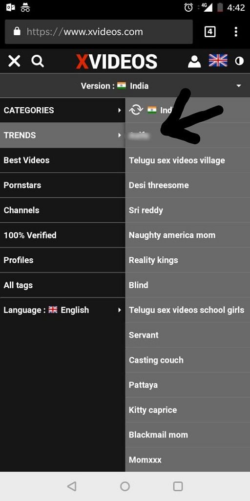 Her name is a top trend on the website, surpassing all others.  