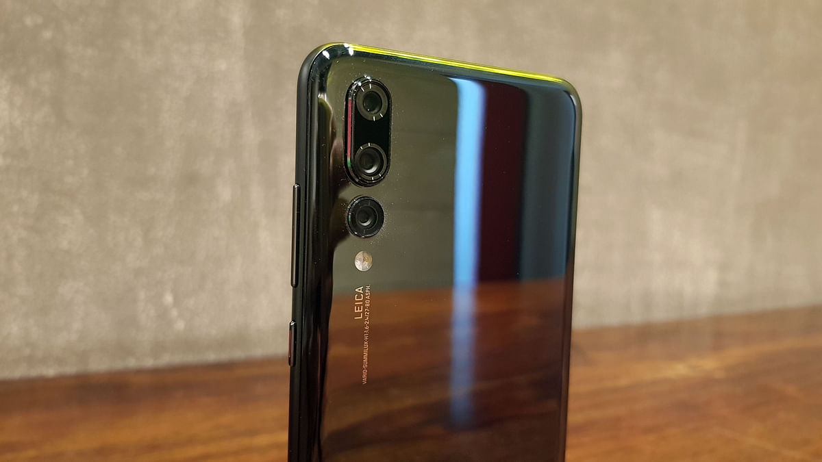 Huawei P20 Pro will be launched in India. A look at the smartphone with three rear camera lenses.