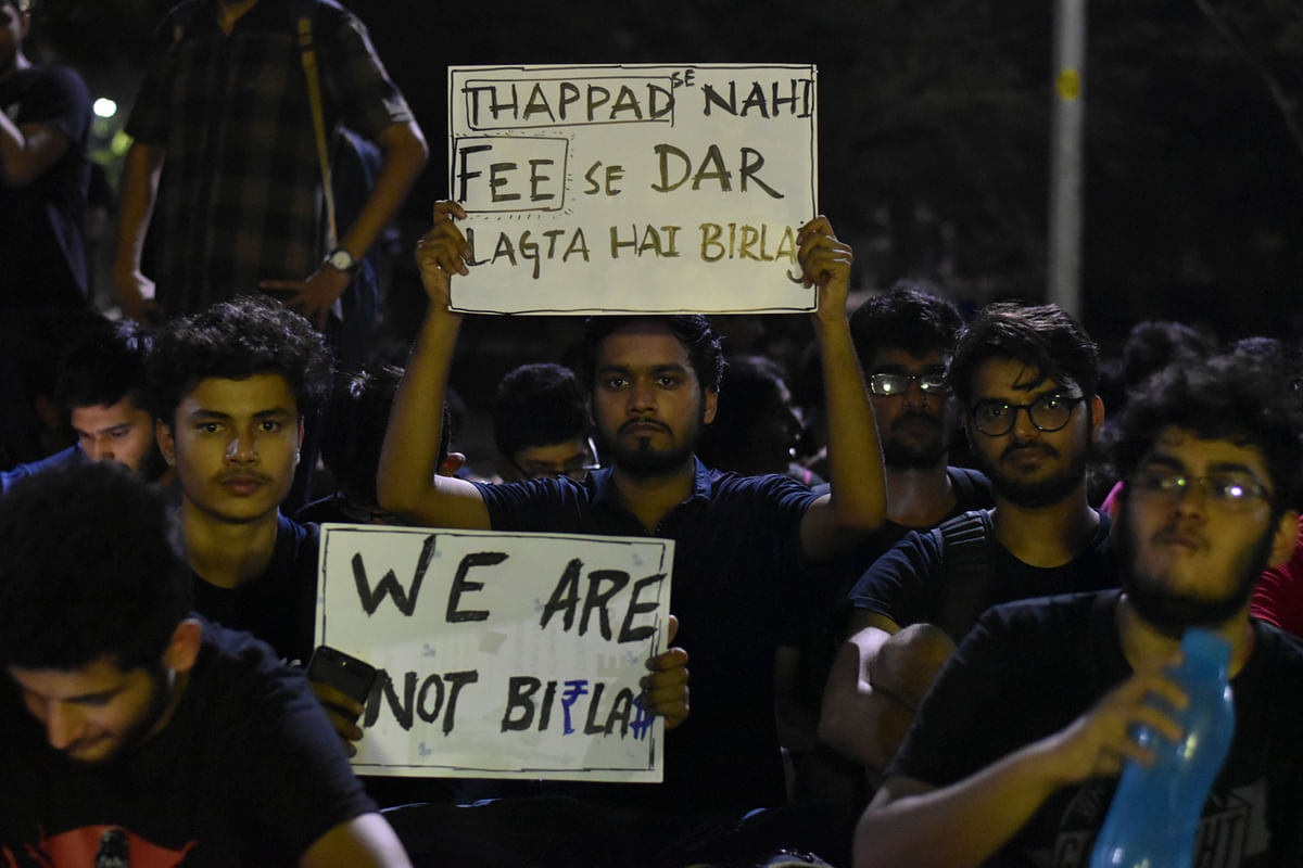 Two BITS students write about the ongoing protests across three campuses of the engineering college.