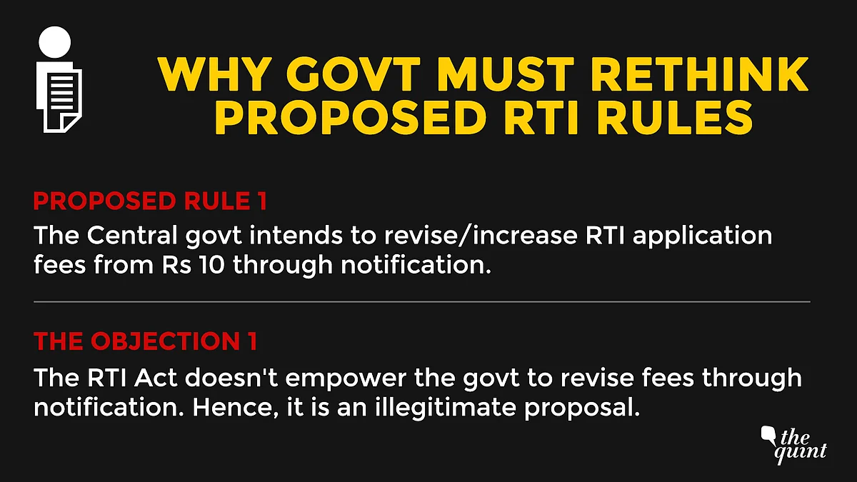 Exclusive: In The Name of Transparency, Govt Dilutes RTI Rules