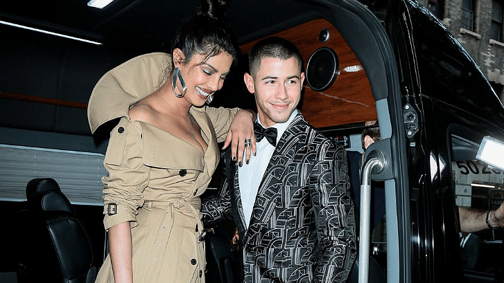 Priyanka Chopra and her rumoured fiance, Nick Jonas.