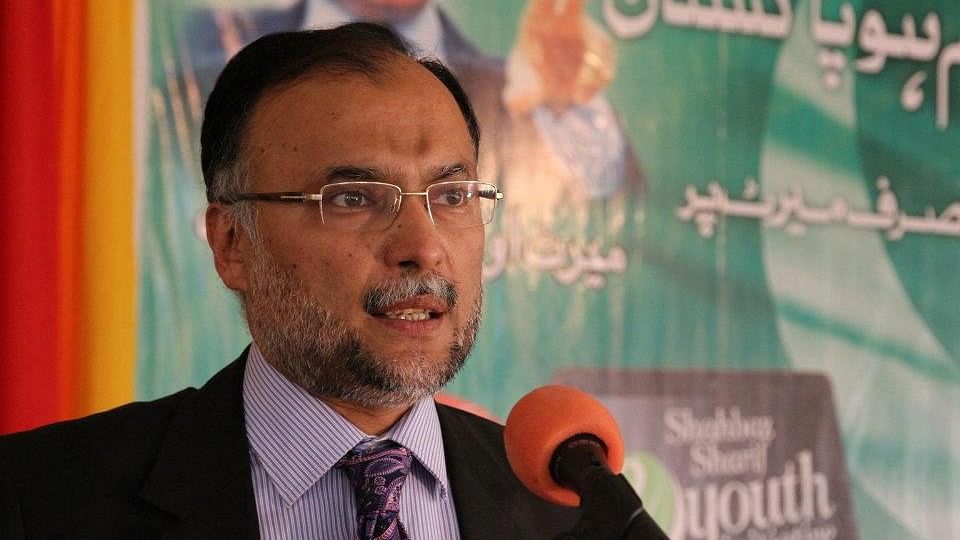 59-year-old Ahsan Iqbal sustained a bullet wound on his right shoulder, but is said to be out of danger.&nbsp;
