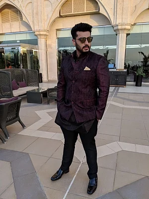 Showstopper,Anil Kapoor & Designer , Raghavendra Rathore.JPG