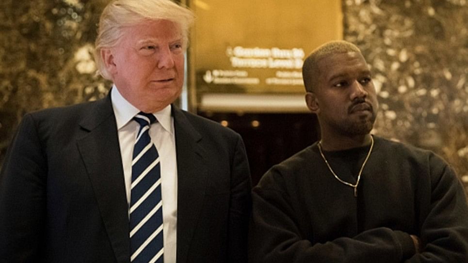 Rapper Kanye West has been tweeting out support for US president Donald Trump.