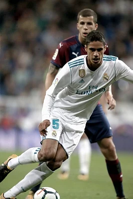 Raphael Varane. (Xinhua/Juan Carlos Rojas/IANS)