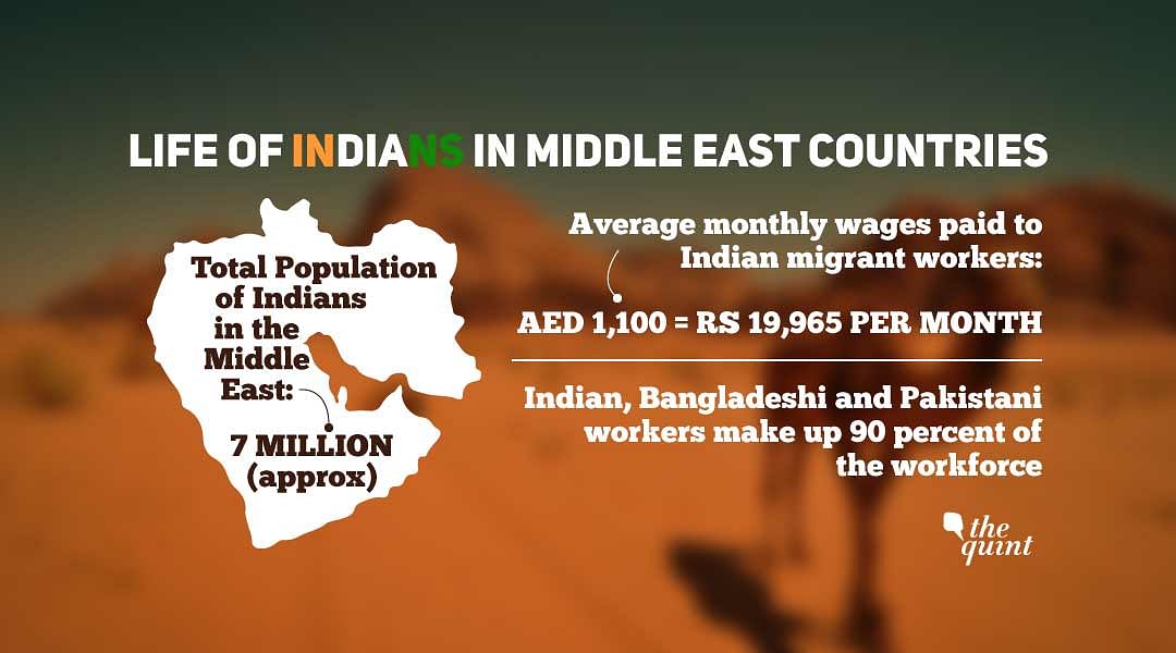 According to India Spend, more than 7 million Indians are currently living in West Asian countries.