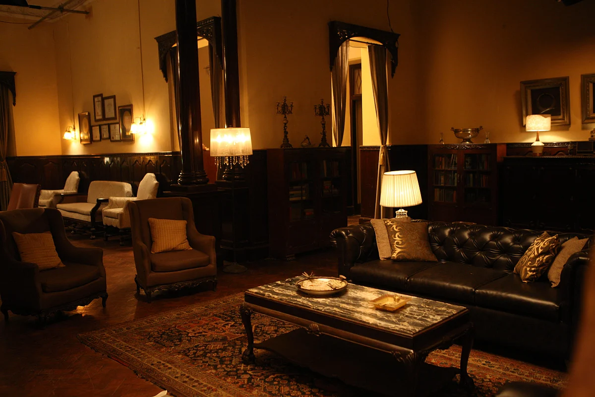 This is the interiors of the house that was created by the makers of the film. 